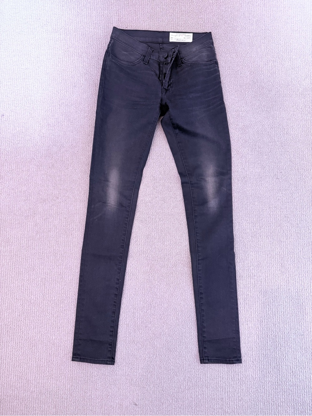 Imogene + Willie Virginia Skinny Women's Jeans in Faded Black size 24